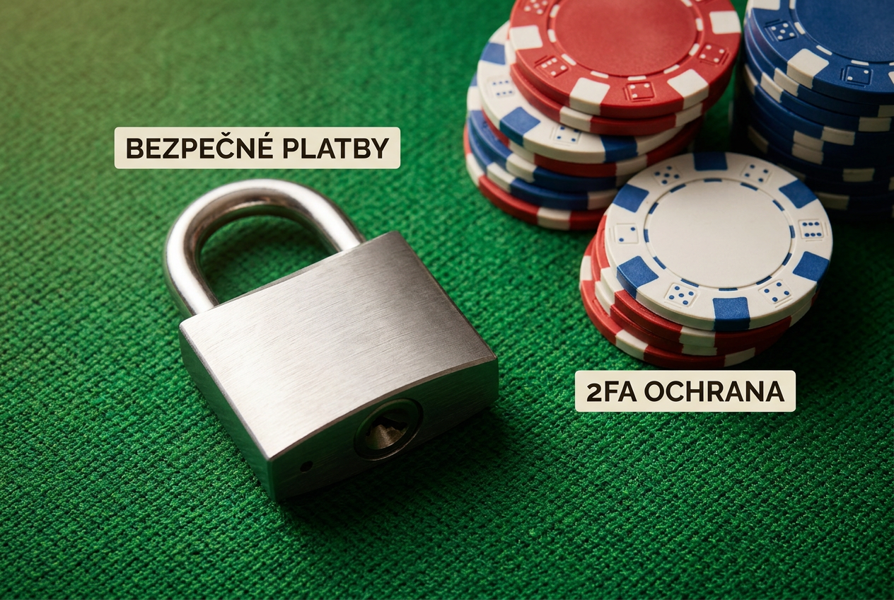Infografika zabezpečení digitální peněženky s visacím zámkem a žetony